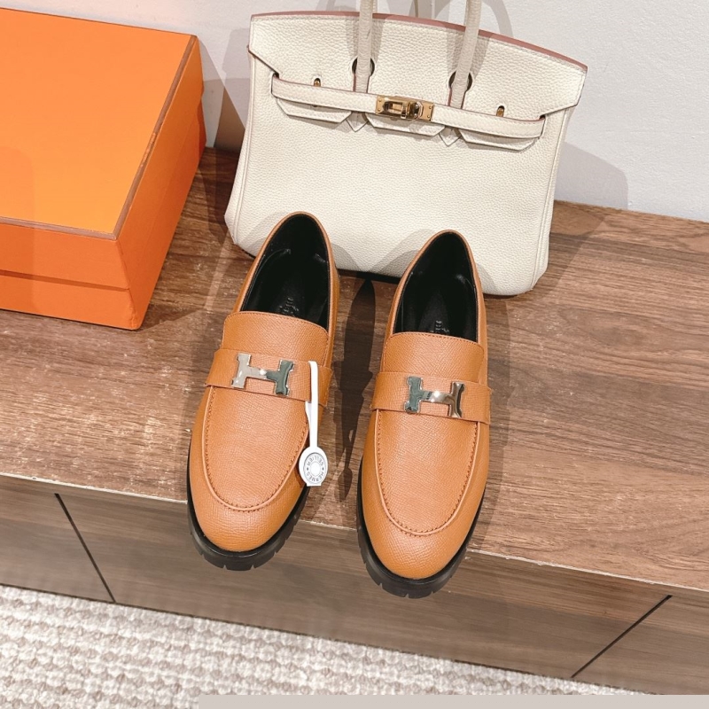 H**mes leather shoes